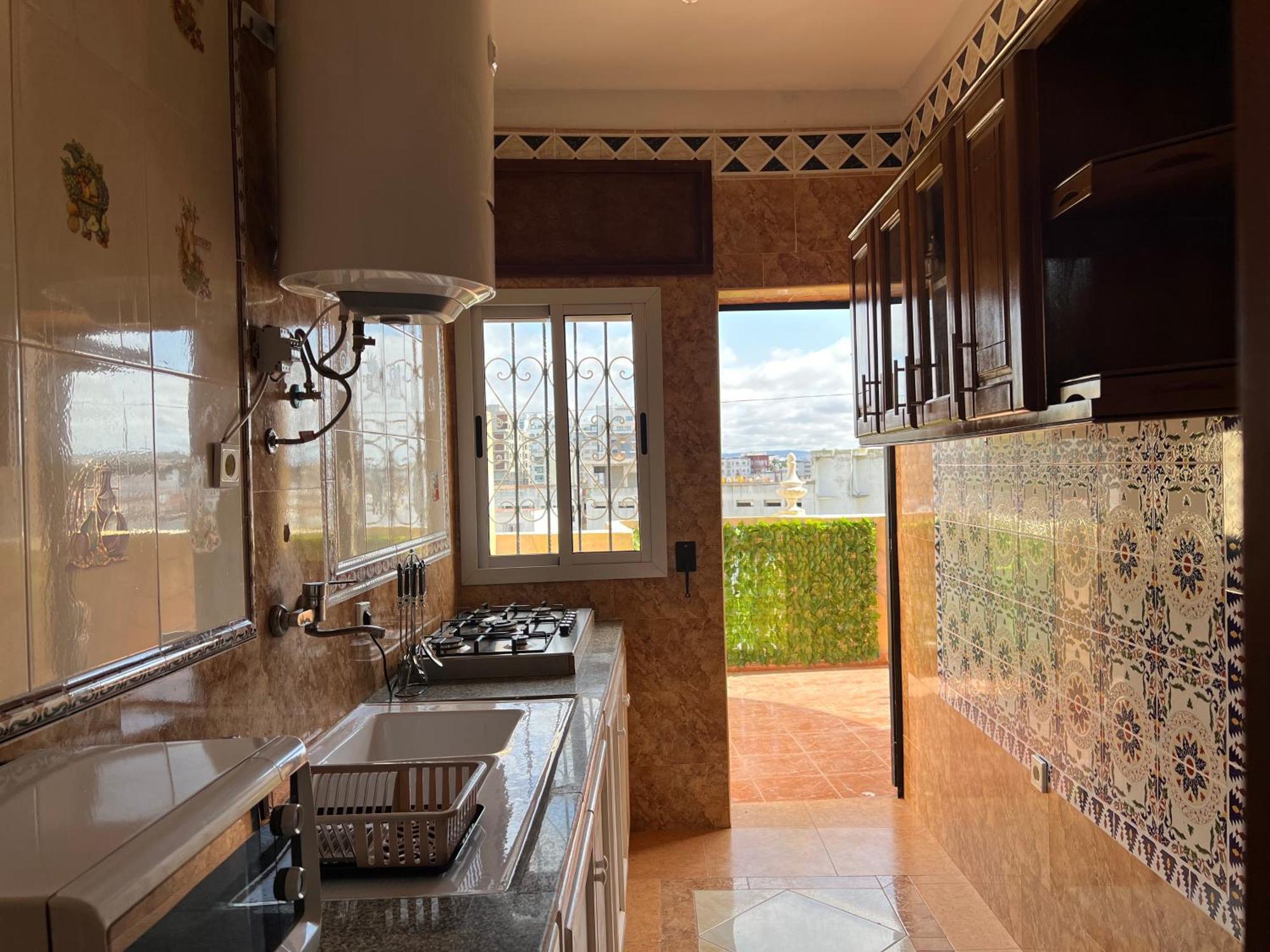 Apartment City Center Panoramic View Terrace Tânger Exterior foto